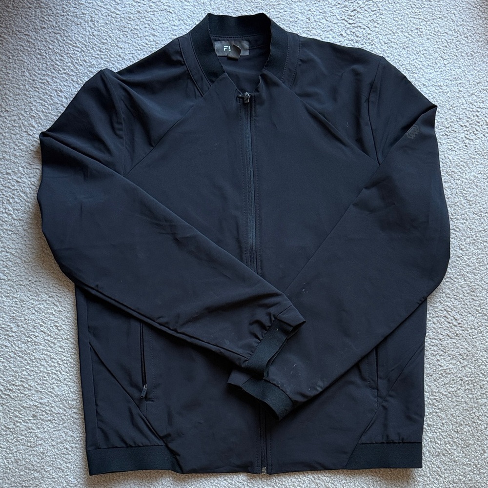 Men's FLX Black Bomber Jacket size M